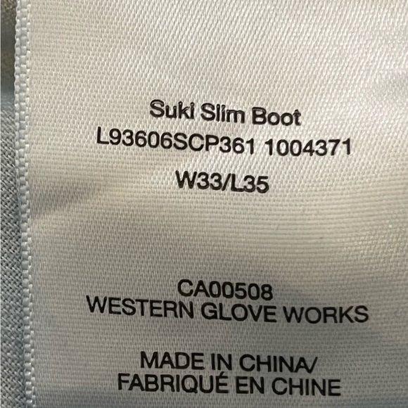 Silver Suki Slim Boot Jeans 36 - Picture 4 of 5